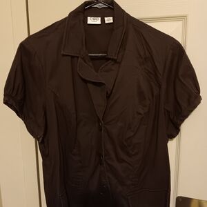Cato Brown Short Sleeve Shirt